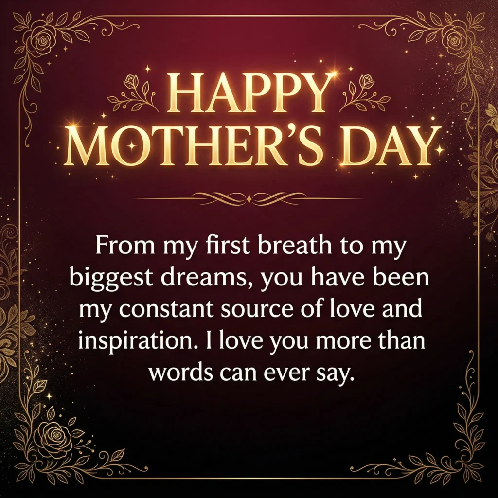 From my first breath to my biggest dreams, you have been my constant source of love and inspiration. I love you more than words can ever say