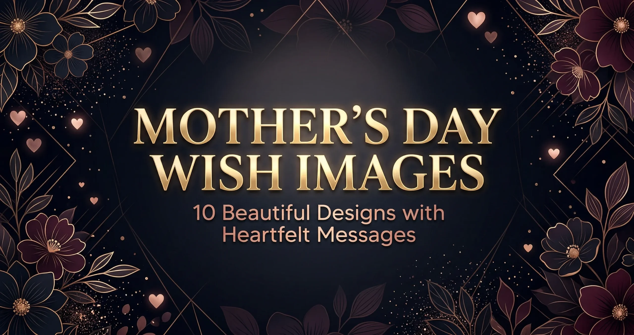 mother’s day wish images with elegant luxury designs and heartfelt messages