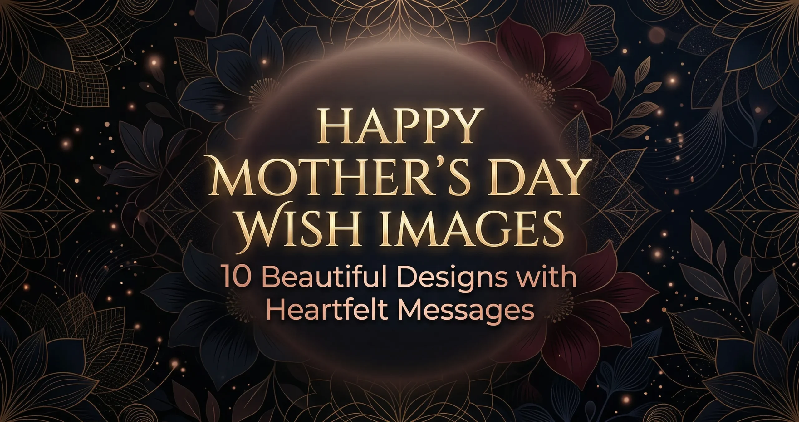 mother’s day wish images with beautiful heartfelt messages and elegant luxury designs