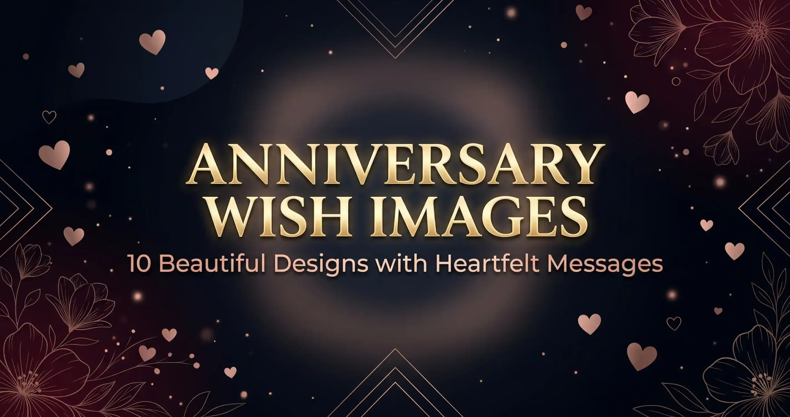 anniversary wish images with elegant luxury designs and heartfelt messages for couples